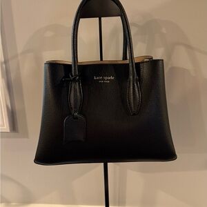 Kate Spade New York Eva Small Top Zip Satchel with one callout